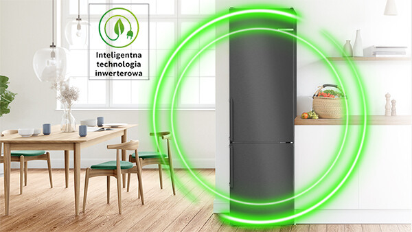 Inteligentna technologia inwerterowa to wyjątkowo cicha praca oraz trwałość i niezmiennie niskie zużycie energii