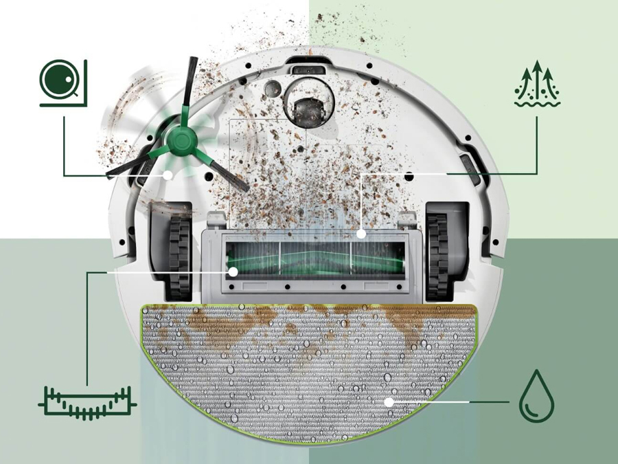 iRobot Roomba 105 Combo Biały + stacja AutoEmpty