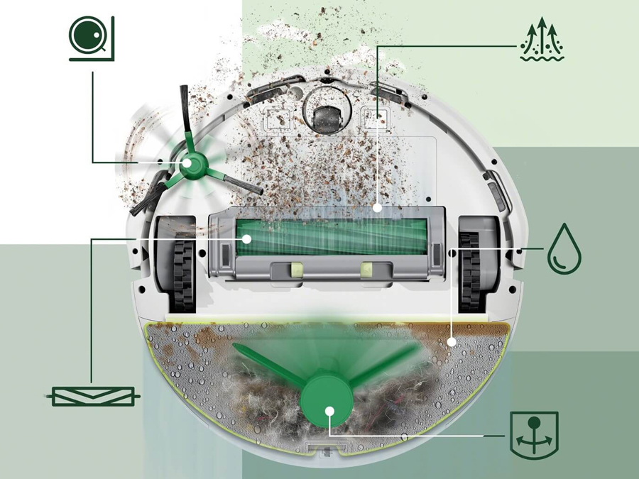 iRobot Roomba 205 DustCompactor Combo Biały