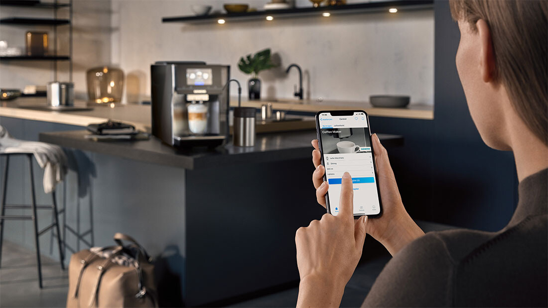 Home Connect – bądź połączony z własnym ekspresem przy użyciu aplikacji