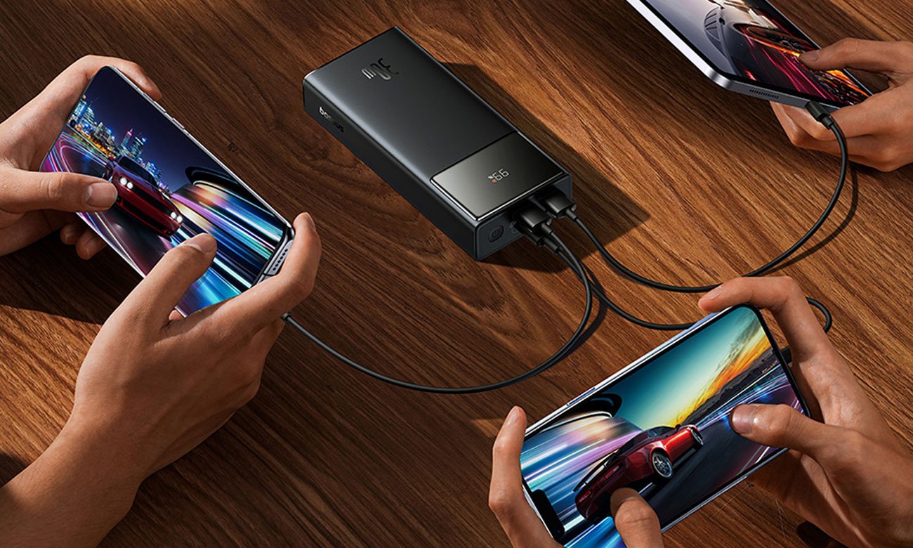 Baseus Star-Lord PowerBank 30000 mAh 30 W Czarny