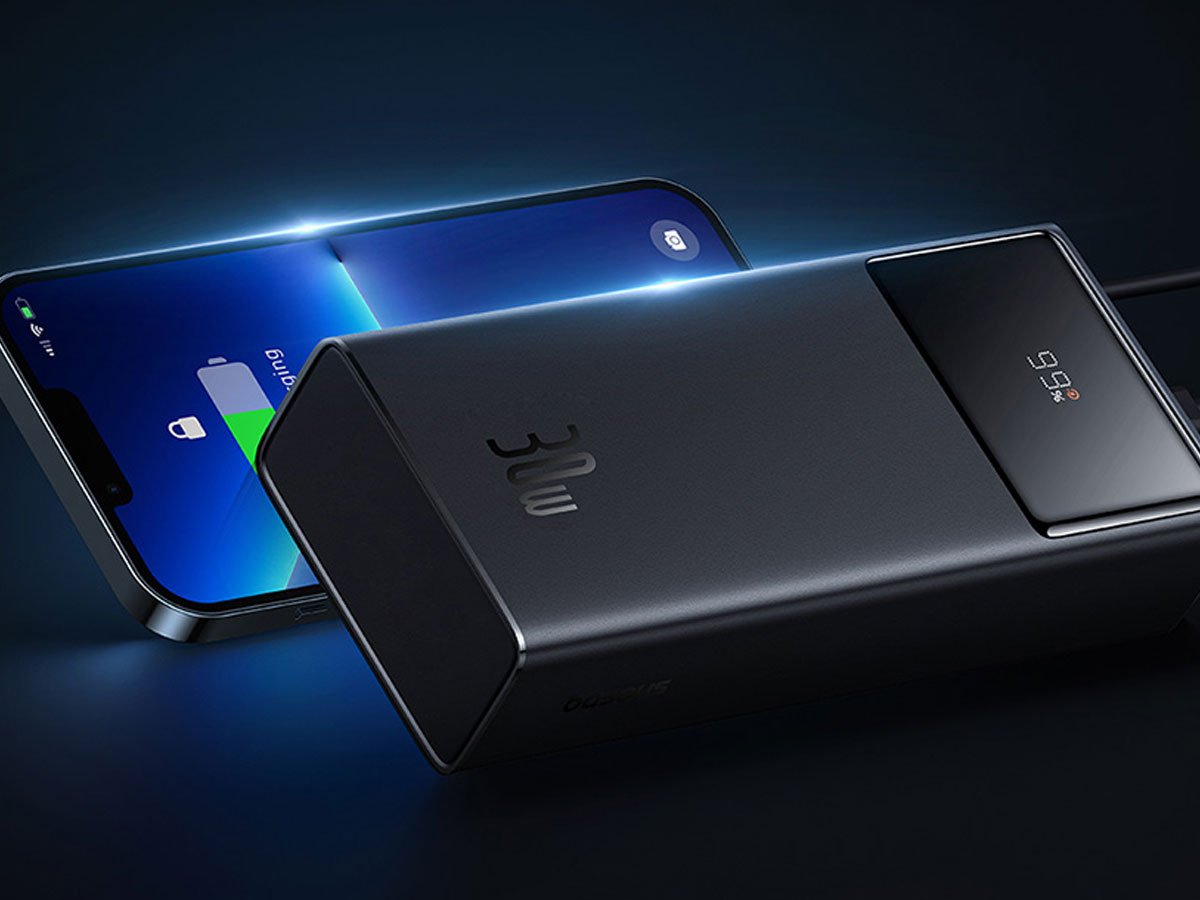 Baseus Star-Lord PowerBank 30000 mAh 30 W Czarny