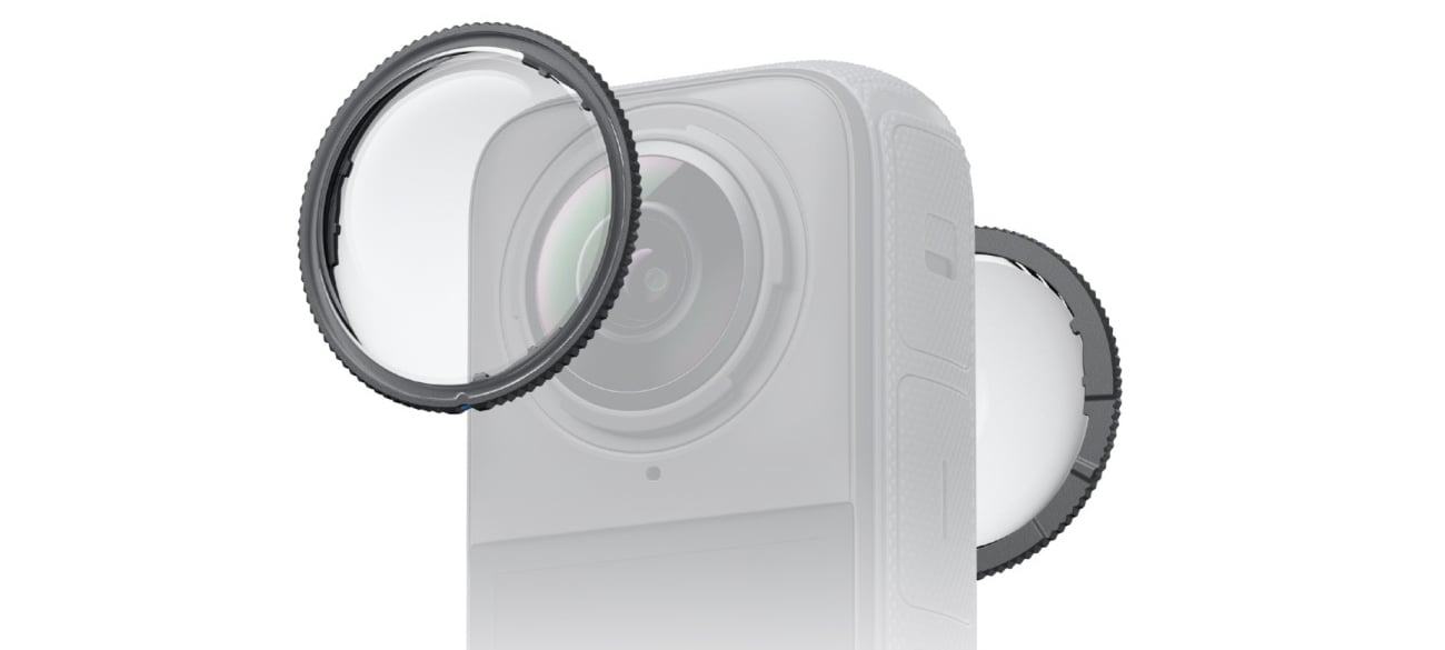 Insta360 X4 - osłony obiektywu (z tworzywa sztucznego)