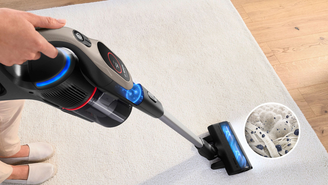 Technologia MicroClean™ – odkurza nawet to co niewidzialne
