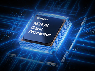 Procesor AI NQ4 Gen 2 w telewizorze Samsung Mini LED Neo QLED 4K QN85F (2025)