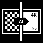 Ikona skalowanie AI 4K Pro w telewizorze Samsung Neo QLED 4K QN92FA (2025)