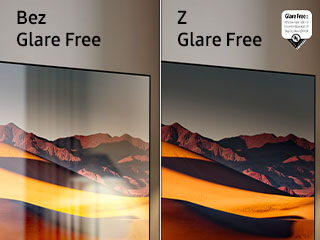 Ekran bez refleksów Glare Free w telewizorze Samsung Neo QLED 4K QN92FA (2025)