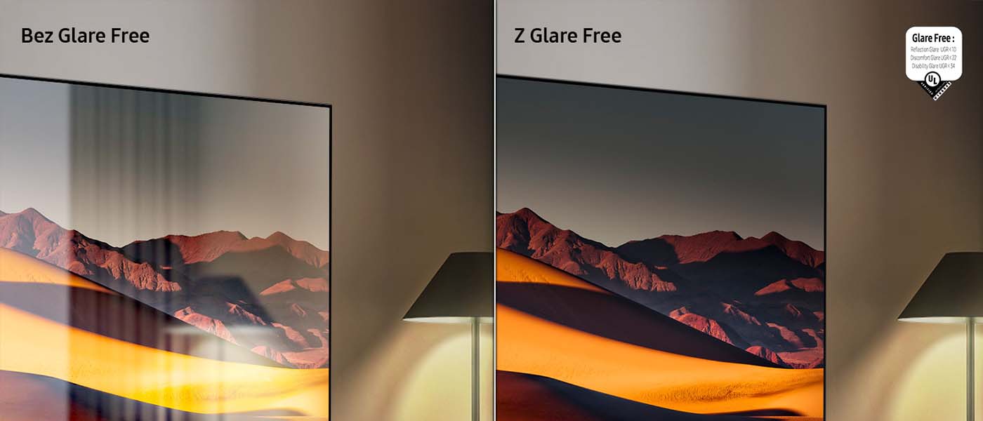 Ekran bez refleksów Glare Free w telewizorze Samsung Neo QLED 4K QN92FA (2025)