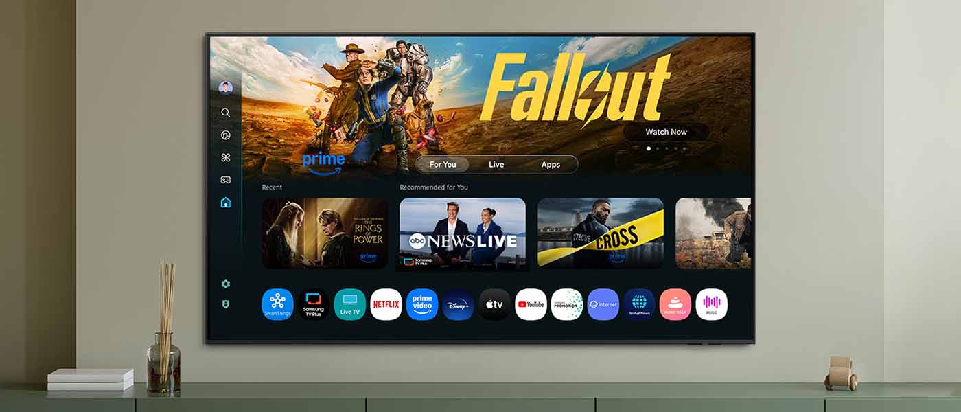 Smart TV Tizen w telewizorze Samsung Mini LED Neo QLED 8K QN990F  