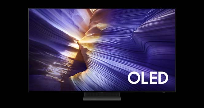 Telewizor OLED S90F 4K Vision AI Smart TV (2025) - widok z przodu