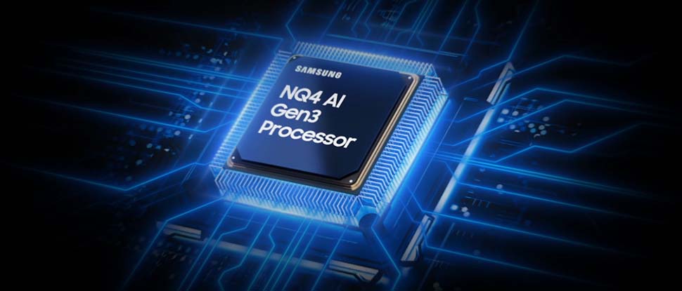 Procesor AI NQ4 Gen3 w telewizorze Samsung OLED 4K S95FA (2025)