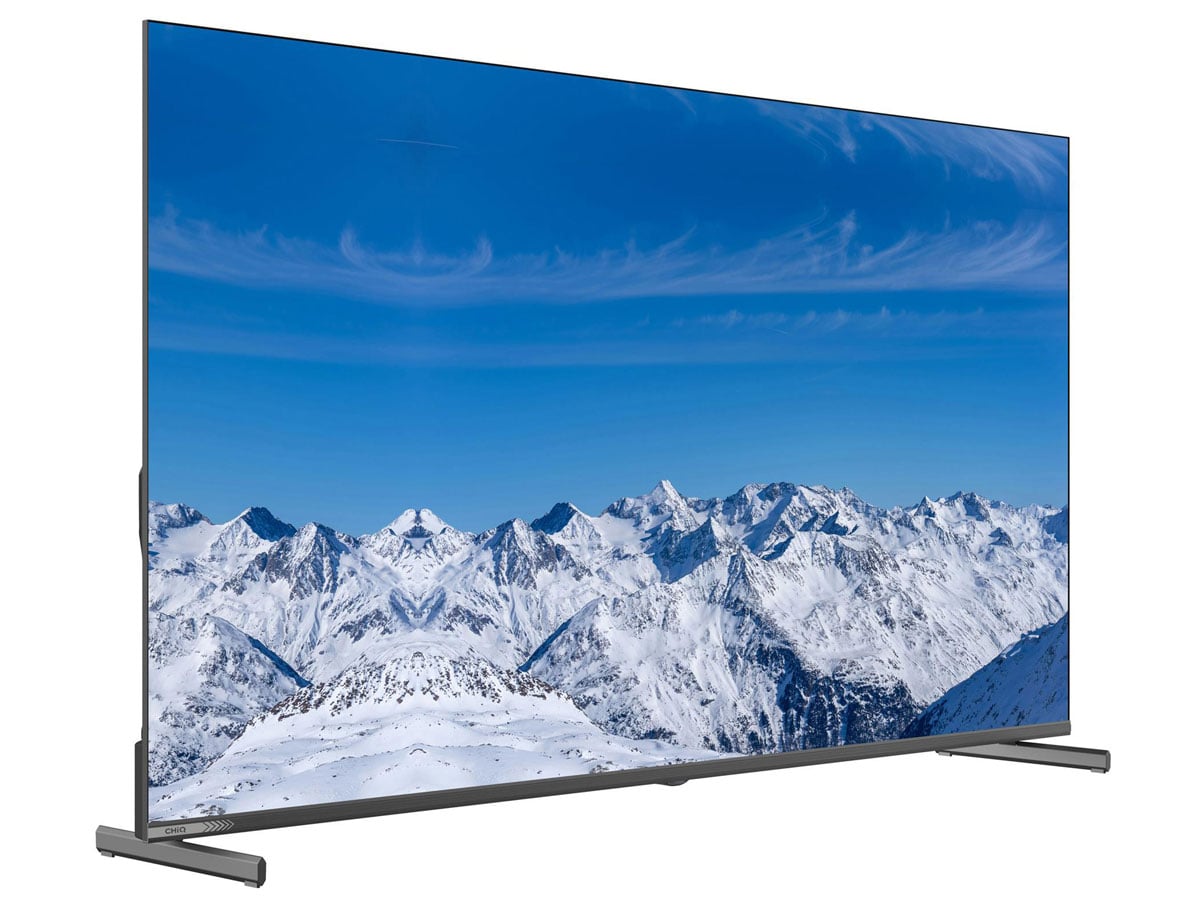 Telewizor ChiQ QN9V MiniLED UHD Google TV z Metalową Ramą Bezramkowy