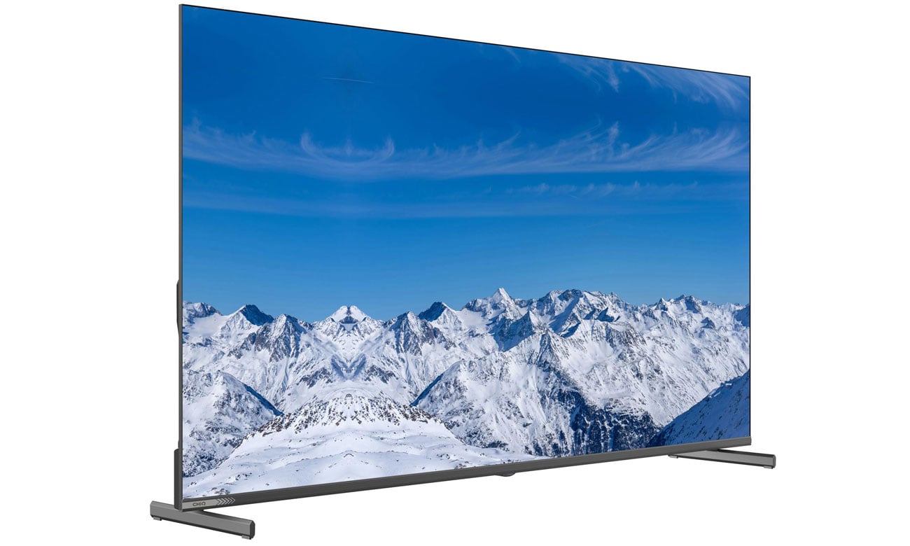 Telewizor ChiQ QN9V MiniLED UHD Google TV z Metalową Ramą Bezramkowy