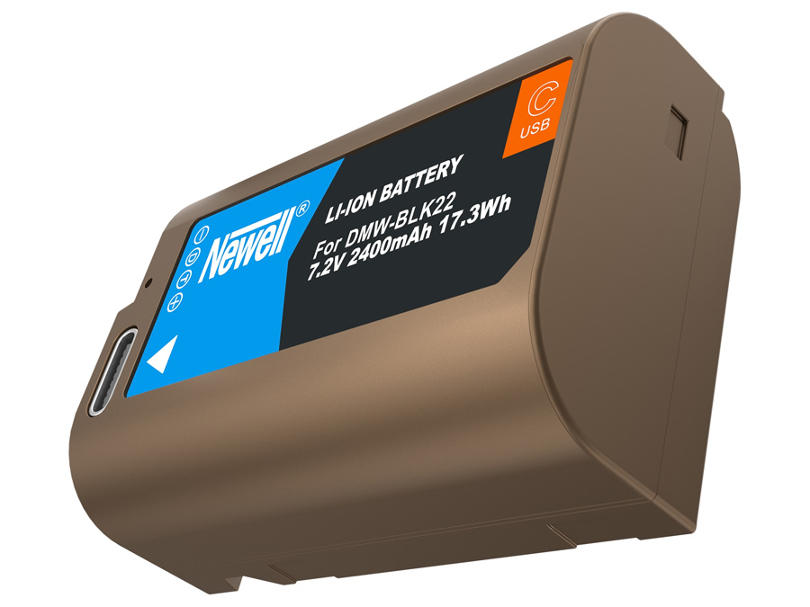 Akumulator Newell zamiennik DMW-BLK22 USB-C do Panasonic