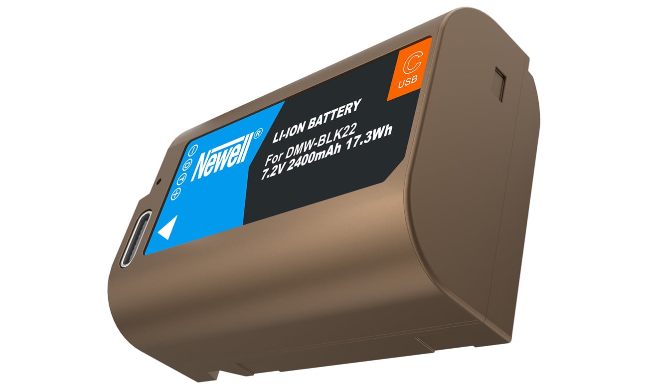 Akumulator Newell zamiennik DMW-BLK22 USB-C do Panasonic