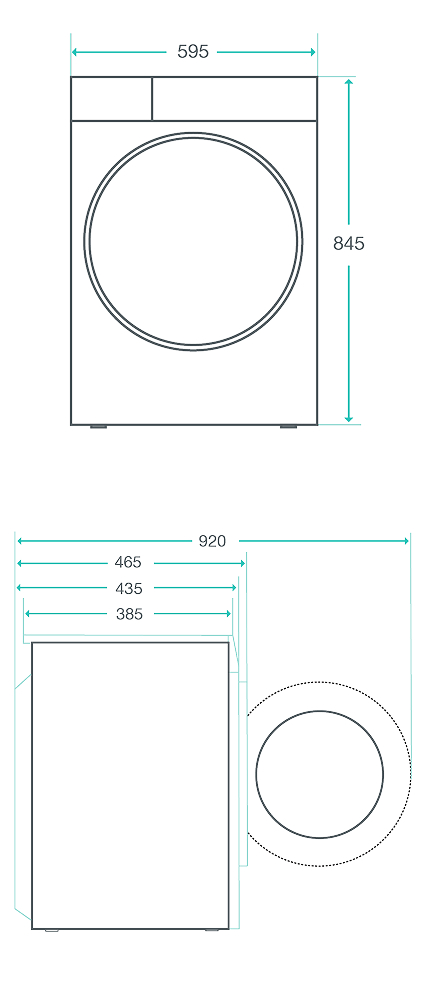 GORENJE LAUNDRY W1NHPI84AS-PL