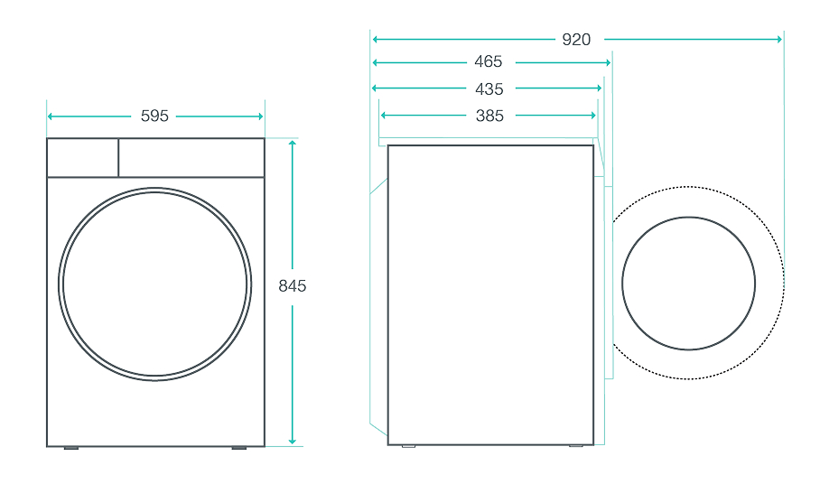 GORENJE LAUNDRY W1NHPI84AS-PL