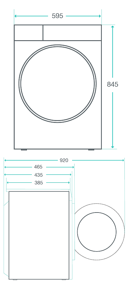 GORENJE LAUNDRY W1NHPI84AS-PL