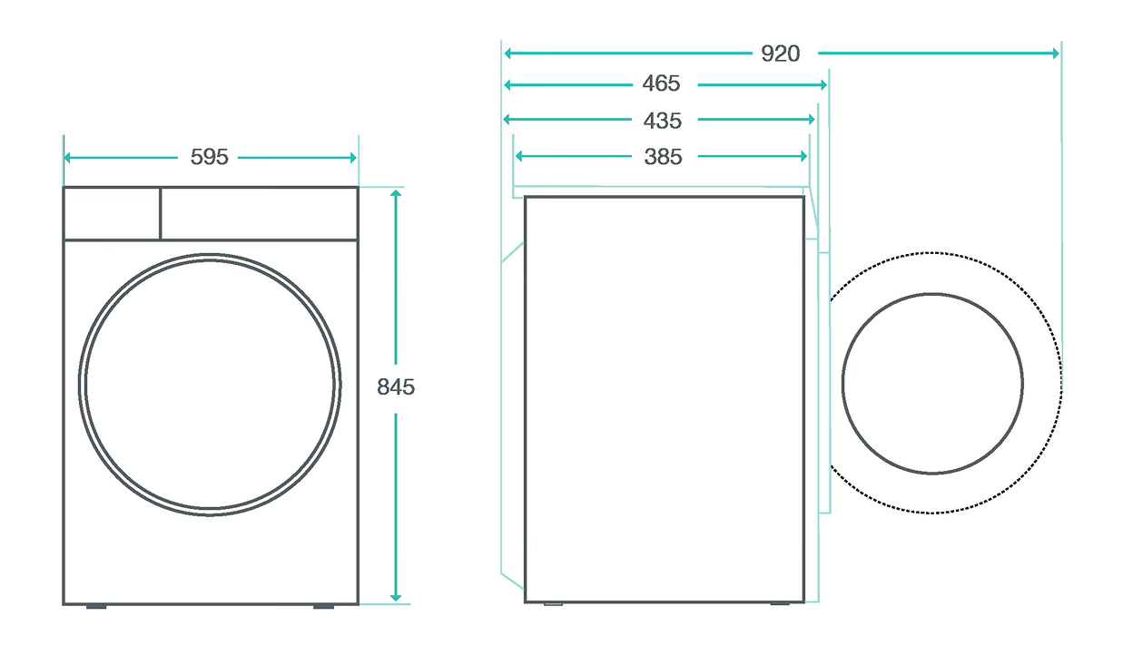 GORENJE LAUNDRY W1NHPI84AS-PL