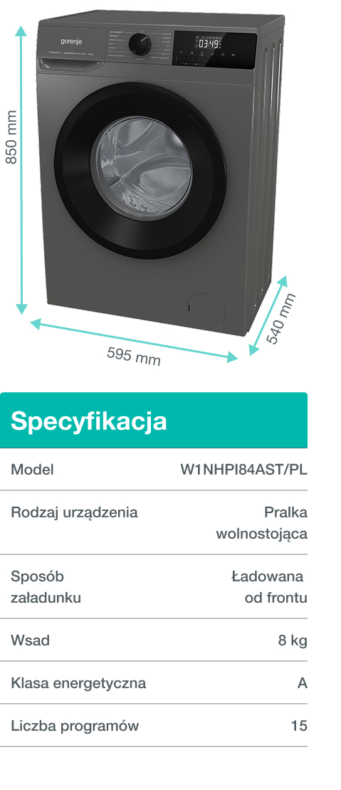 GORENJE LAUNDRY W1NHPI84AS-PL