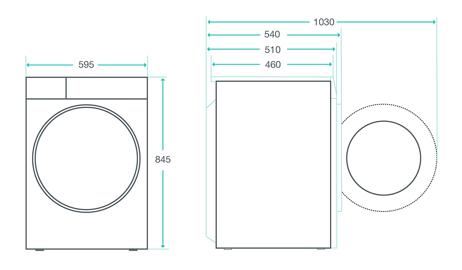 GORENJE LAUNDRY W1NHPI84AS-PL