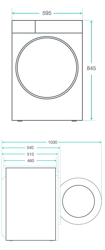 GORENJE LAUNDRY W1NHPI84AS-PL
