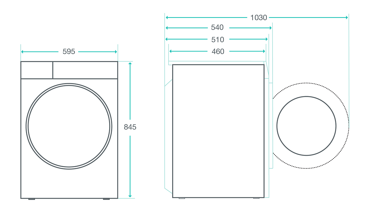 GORENJE LAUNDRY W1NHPI84AS-PL
