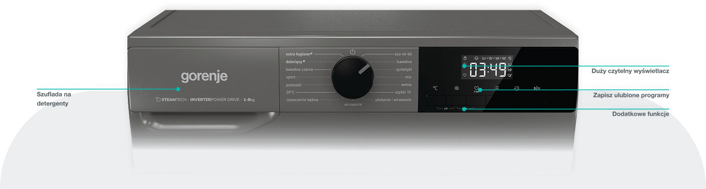 GORENJE LAUNDRY W1NHPI84AS-PL