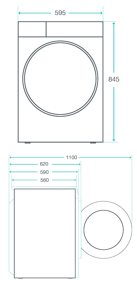 GORENJE LAUNDRY W1NHPI84AS-PL