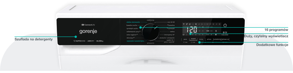 GORENJE LAUNDRY W1NHPI84AS-PL