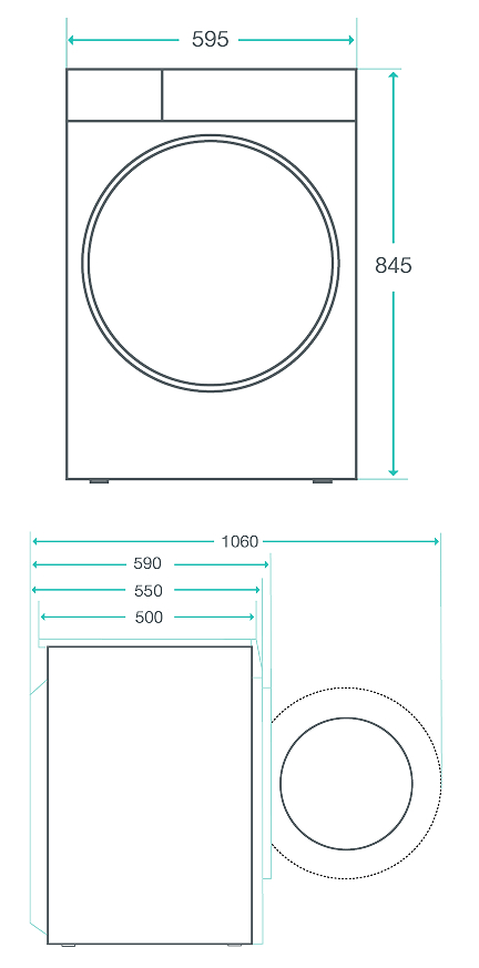GORENJE LAUNDRY W1NHPI84AS-PL