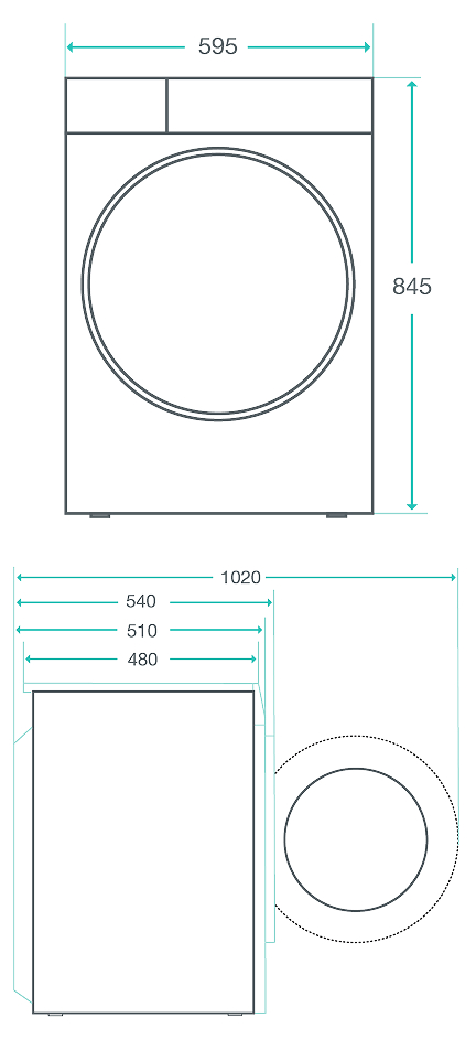 GORENJE LAUNDRY W1NHPI84AS-PL
