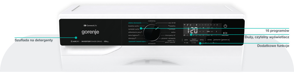 GORENJE LAUNDRY W1NHPI84AS-PL