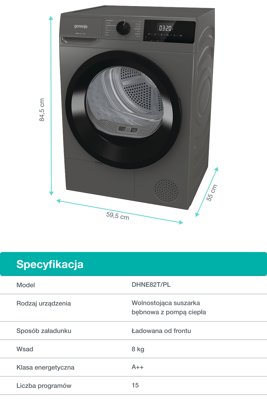 GORENJE LAUNDRY W1NHPI84AS-PL