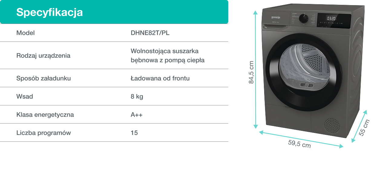 GORENJE LAUNDRY W1NHPI84AS-PL