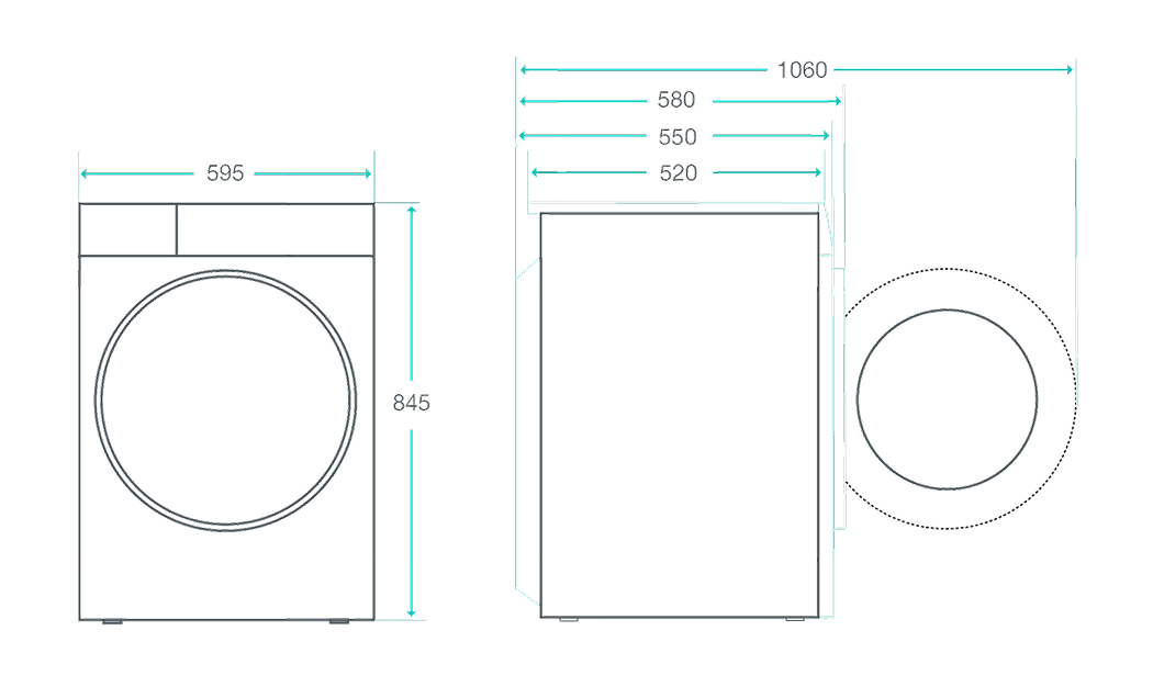 GORENJE LAUNDRY W1NHPI84AS-PL