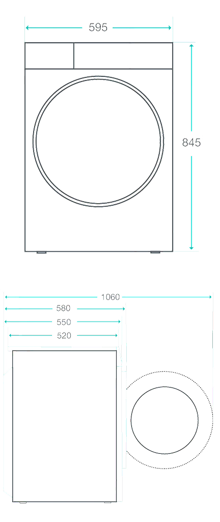 GORENJE LAUNDRY W1NHPI84AS-PL