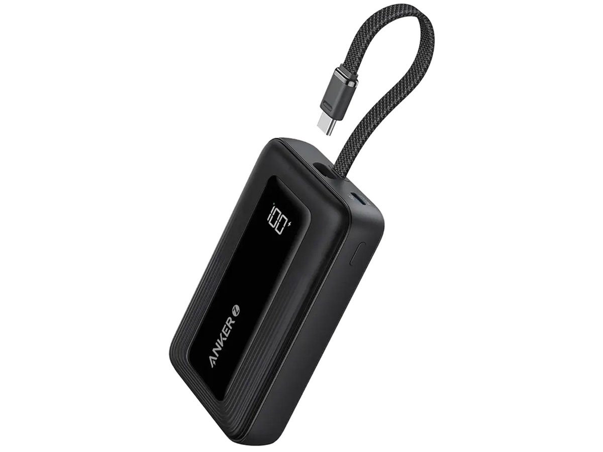 Anker Power Bank 10000mAh 30W USB-C Cable czarny