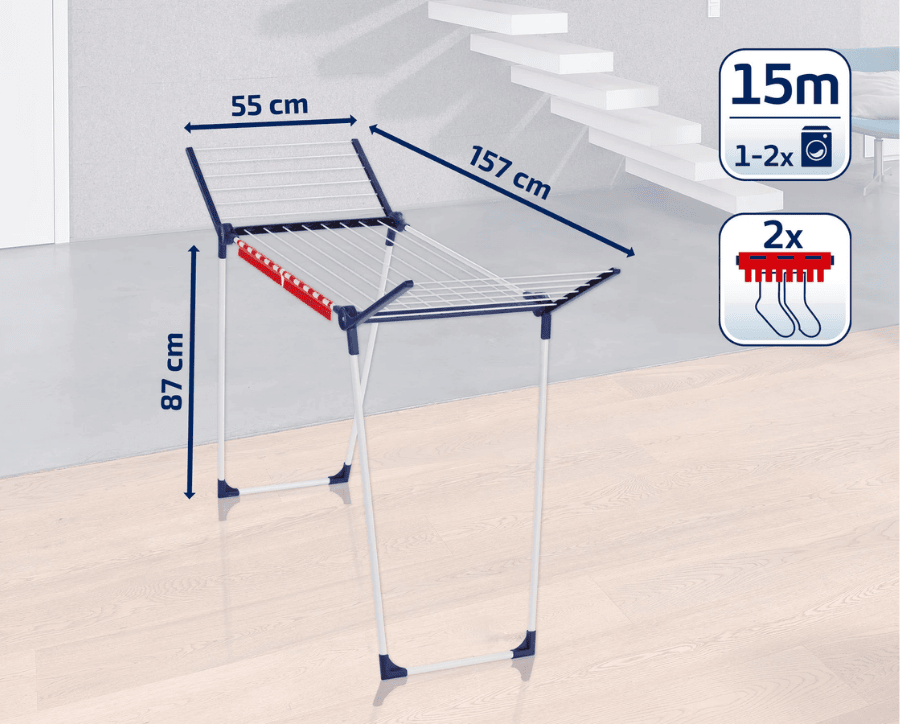Wymiary suszarki Pegasus 150 Solid Slim