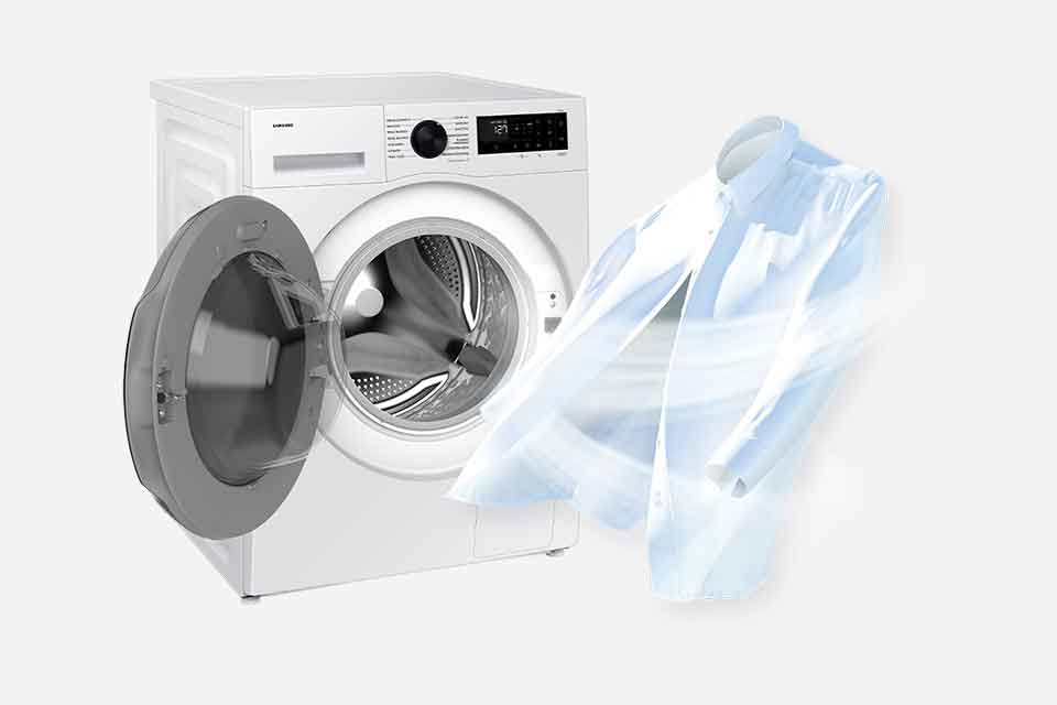wd90dg5b15beeo funkcja air wash, czyli odświeżanie ubrań za pomocą gorącego powietrza