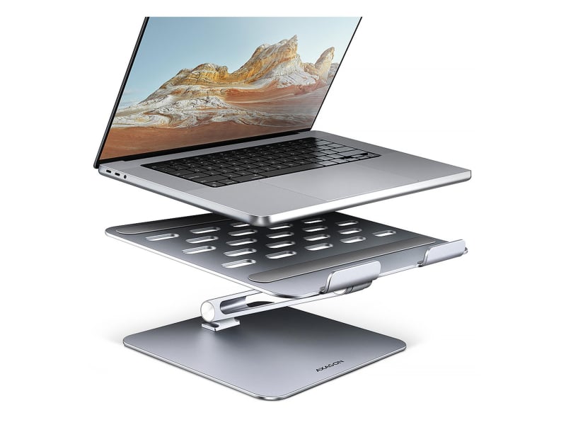 Axagon STND-LQ, aluminiowy HQ stojak dla laptop 10" - 16"