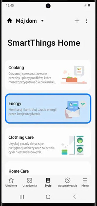 Moduł - Energy - krok 2