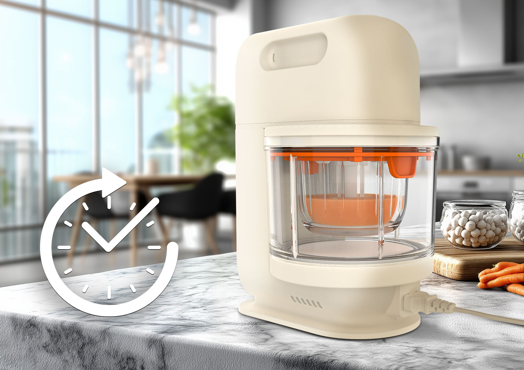 Neno Oro – blender z funkcją gotowania posiłków dla dzieci