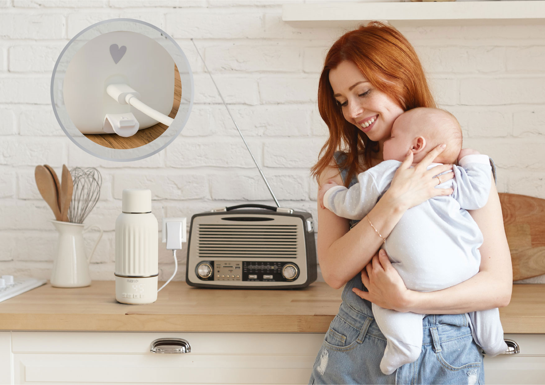 Podtrzymywanie temperatury napoju – Neno Nevio zawsze gotowy do podania mleka