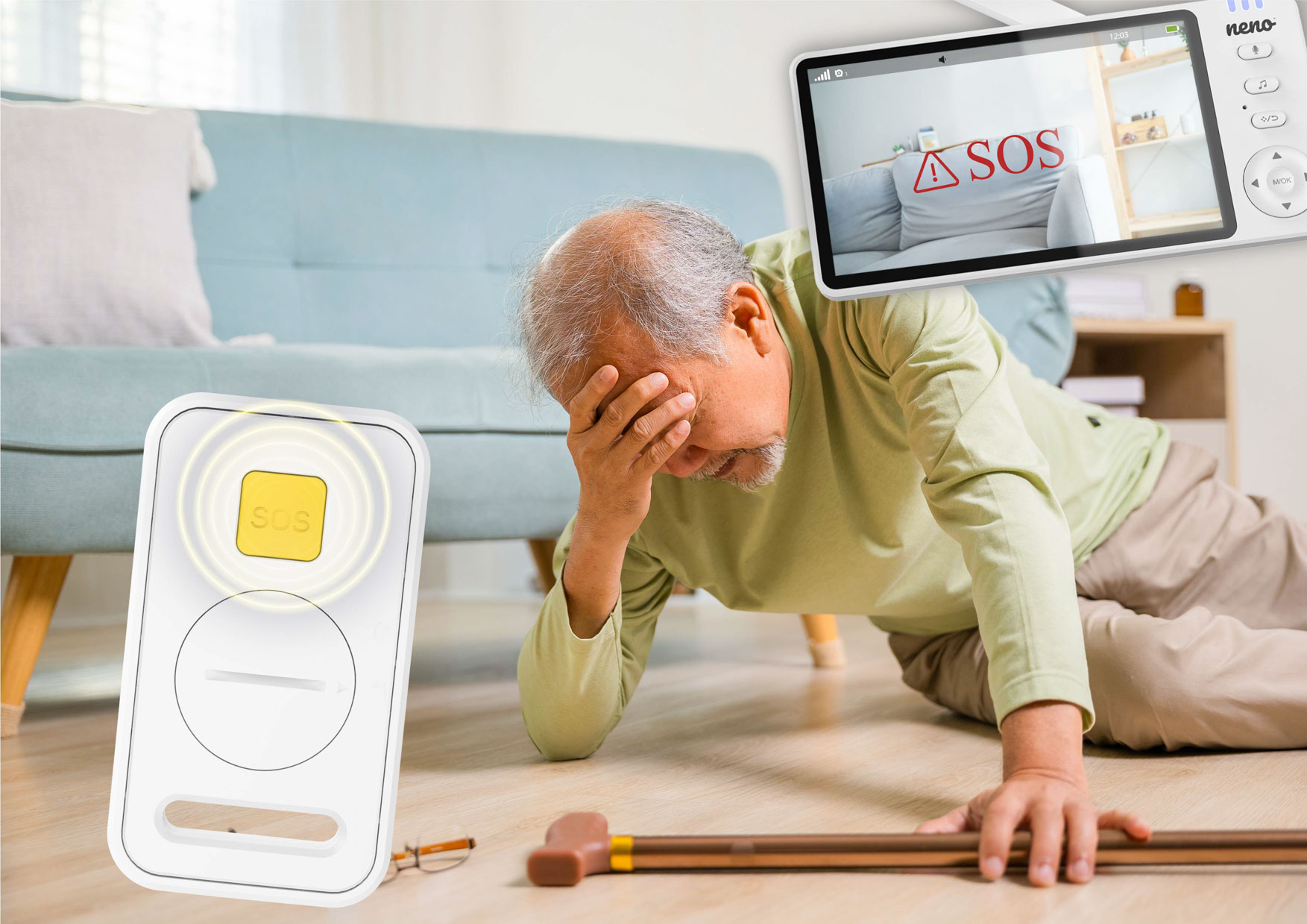 Ti Amo – niania elektroniczna i asystent opieki z funkcją SOS