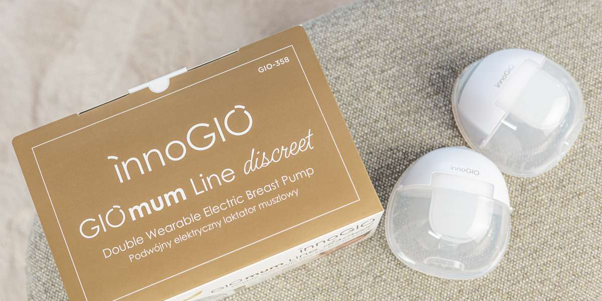 Podwójny elektryczny laktator GIOmum Line discreet