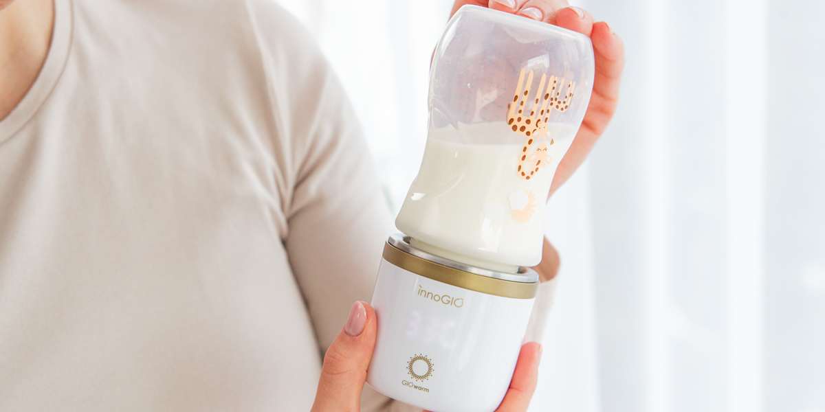Podróżny bezprzewodowy podgrzewacz do butelek GIO-370M GIOwarm Mini