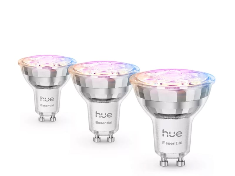 Philips Hue Essential White and color ambiance 3xŻarówka GU10+Hue Bridge
