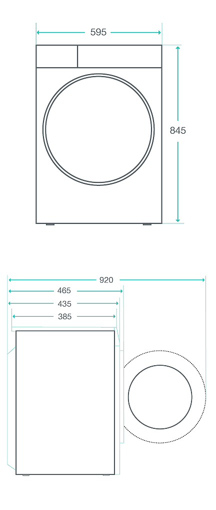 GORENJE LAUNDRY W1NHPI84AS-PL