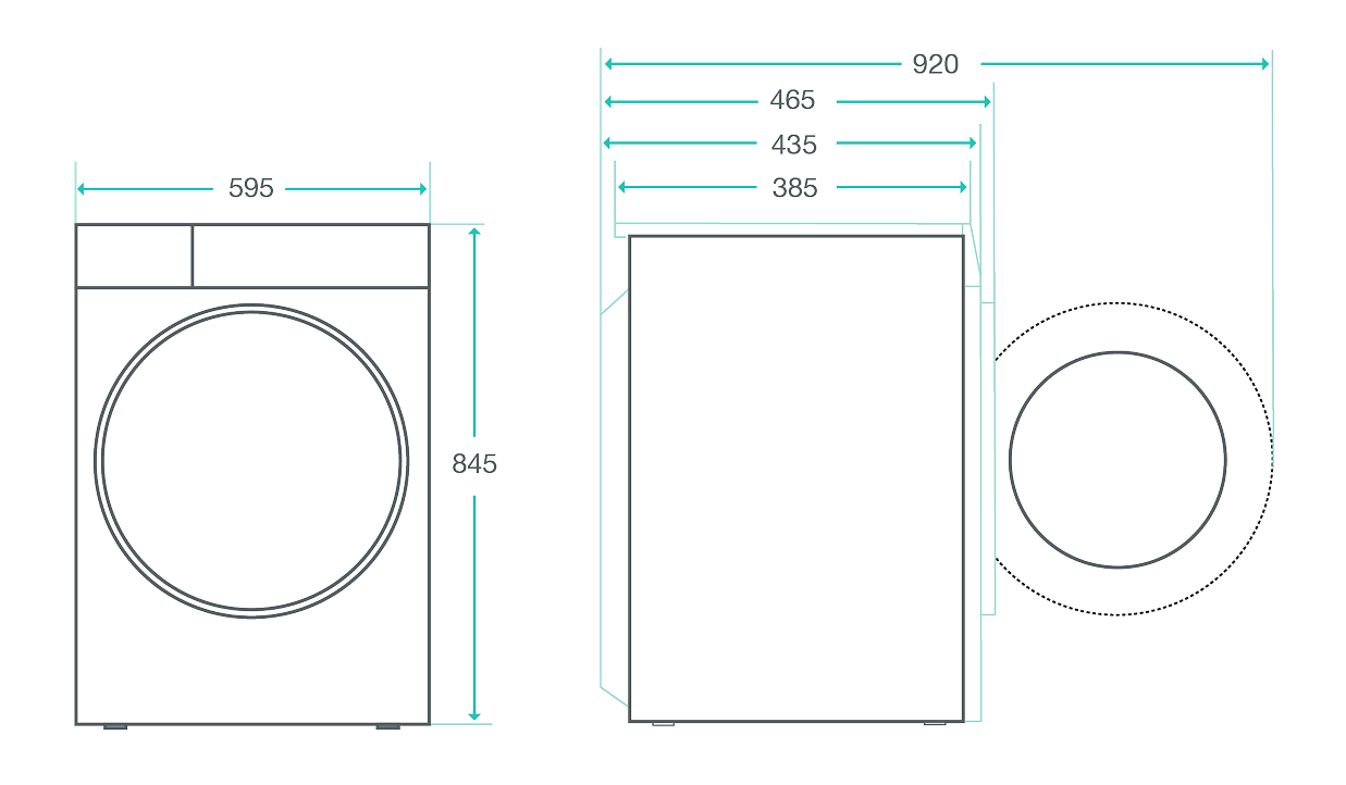 GORENJE LAUNDRY W1NHPI84AS-PL
